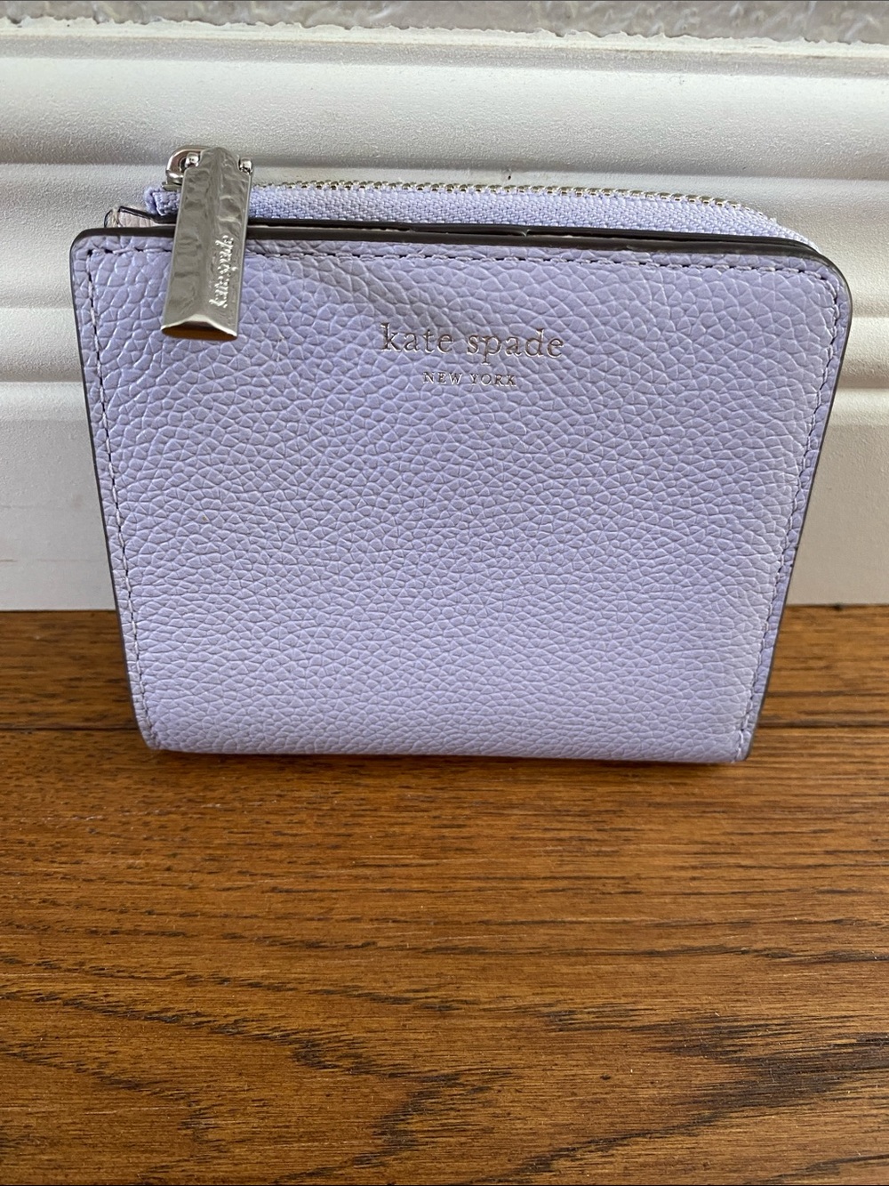 Kate Spade Lilac Small L-Zip Wallet